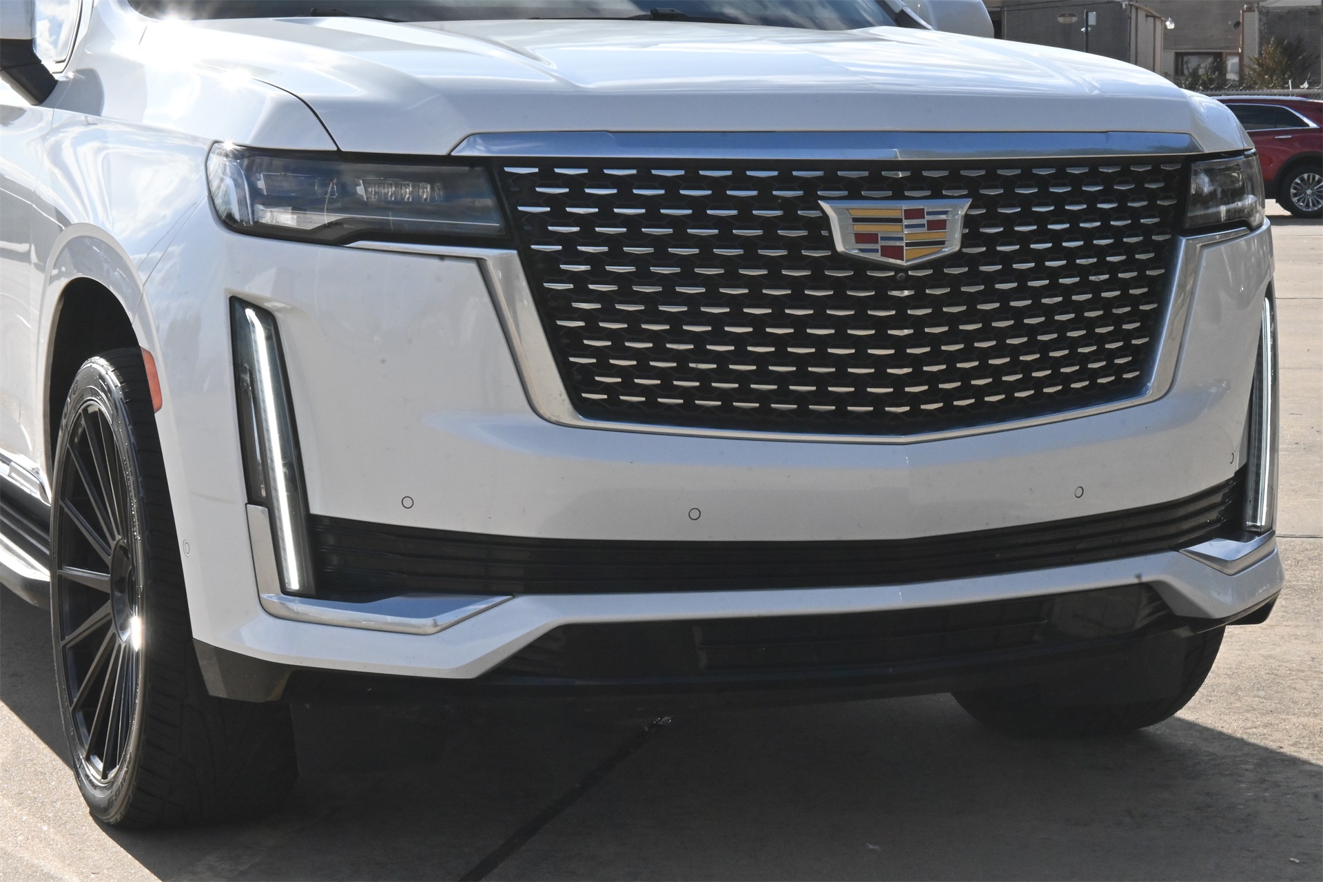 2021 Cadillac Escalade ESV Premium White at Victoria Chrysler Dodge Jeep Ram