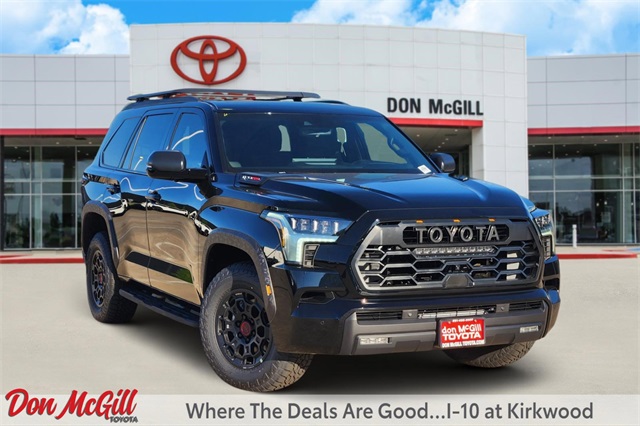 2026 Toyota Sequoia TRD Pro Black at Don McGill Toyota