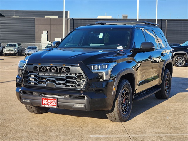 2026 Toyota Sequoia TRD Pro Black at Don McGill Toyota