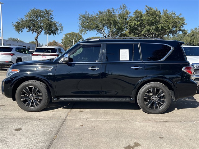2020 Nissan Armada Platinum Black at Big Star Buick GMC
