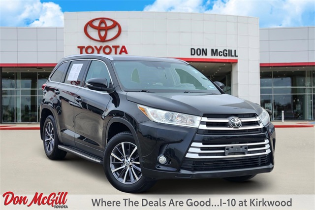 2019 Toyota Highlander XLE Black at Mac Haik CDJR North Houston