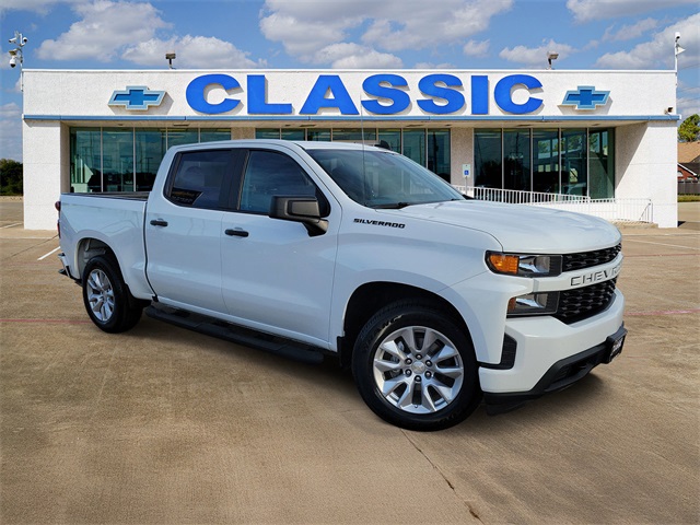 2022 Chevrolet Silverado 1500 LTD Custom White at Mac Haik CDJR North Houston