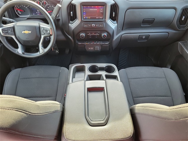 2022 Chevrolet Silverado 1500 LTD Custom White at Mac Haik CDJR North Houston