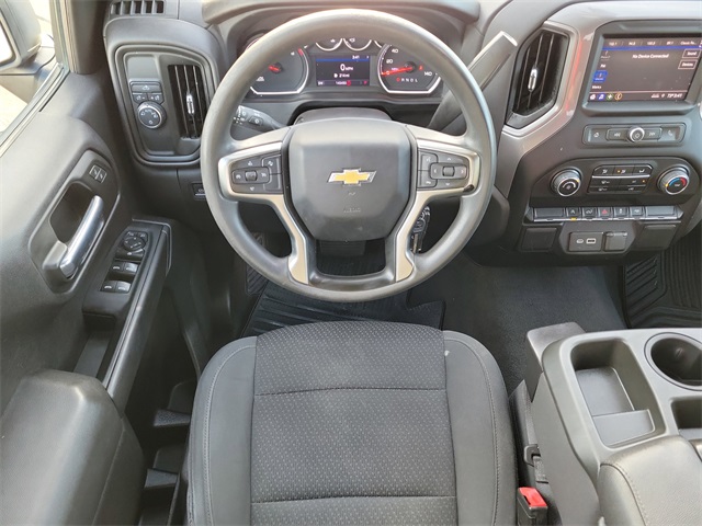 2022 Chevrolet Silverado 1500 LTD Custom White at Mac Haik CDJR North Houston