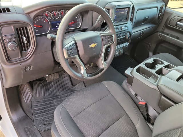 2022 Chevrolet Silverado 1500 LTD Custom White at Mac Haik CDJR North Houston