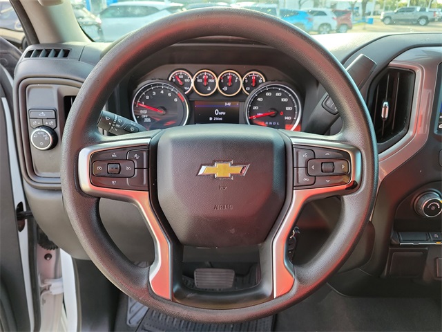 2022 Chevrolet Silverado 1500 LTD Custom White at Mac Haik CDJR North Houston