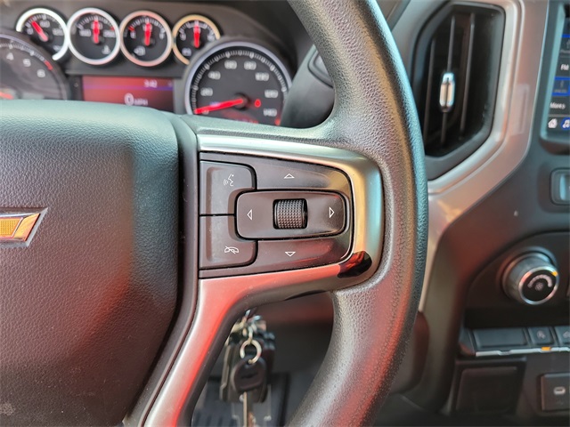 2022 Chevrolet Silverado 1500 LTD Custom White at Mac Haik CDJR North Houston