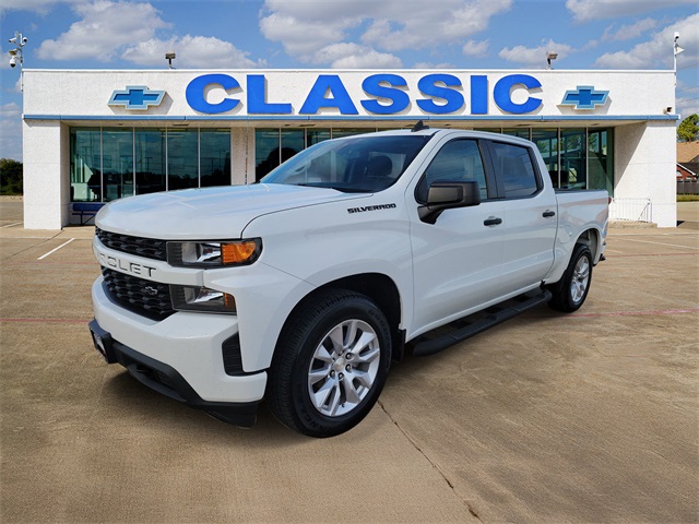 2022 Chevrolet Silverado 1500 LTD Custom White at Mac Haik CDJR North Houston