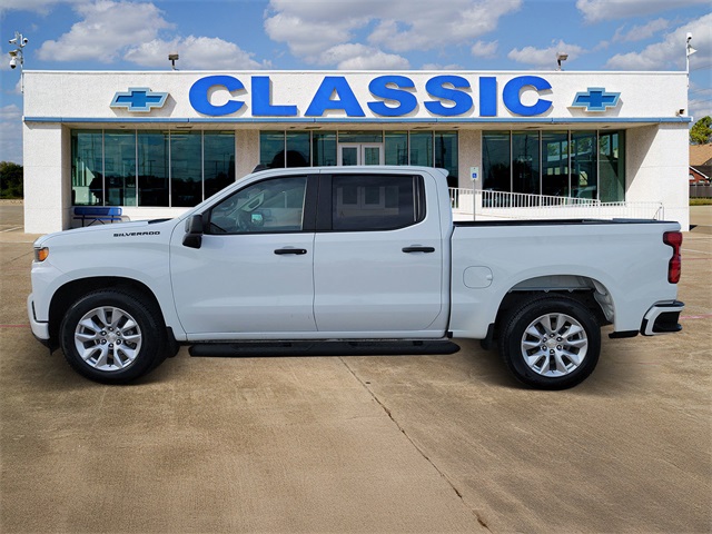 2022 Chevrolet Silverado 1500 LTD Custom White at Mac Haik CDJR North Houston