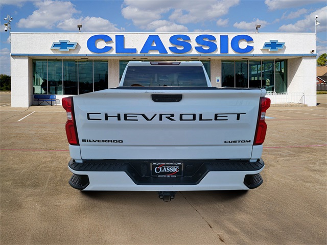 2022 Chevrolet Silverado 1500 LTD Custom White at Mac Haik CDJR North Houston