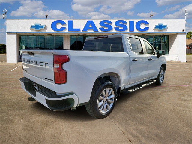 2022 Chevrolet Silverado 1500 LTD Custom White at Mac Haik CDJR North Houston