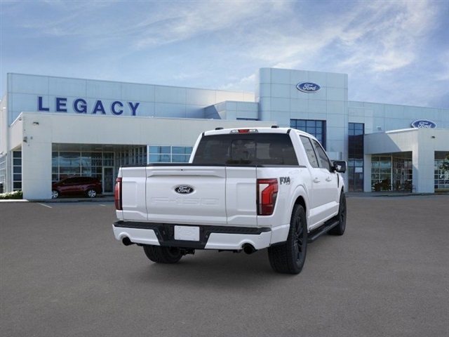 2025 Ford F-150 Lariat White at Classic Ford Galveston