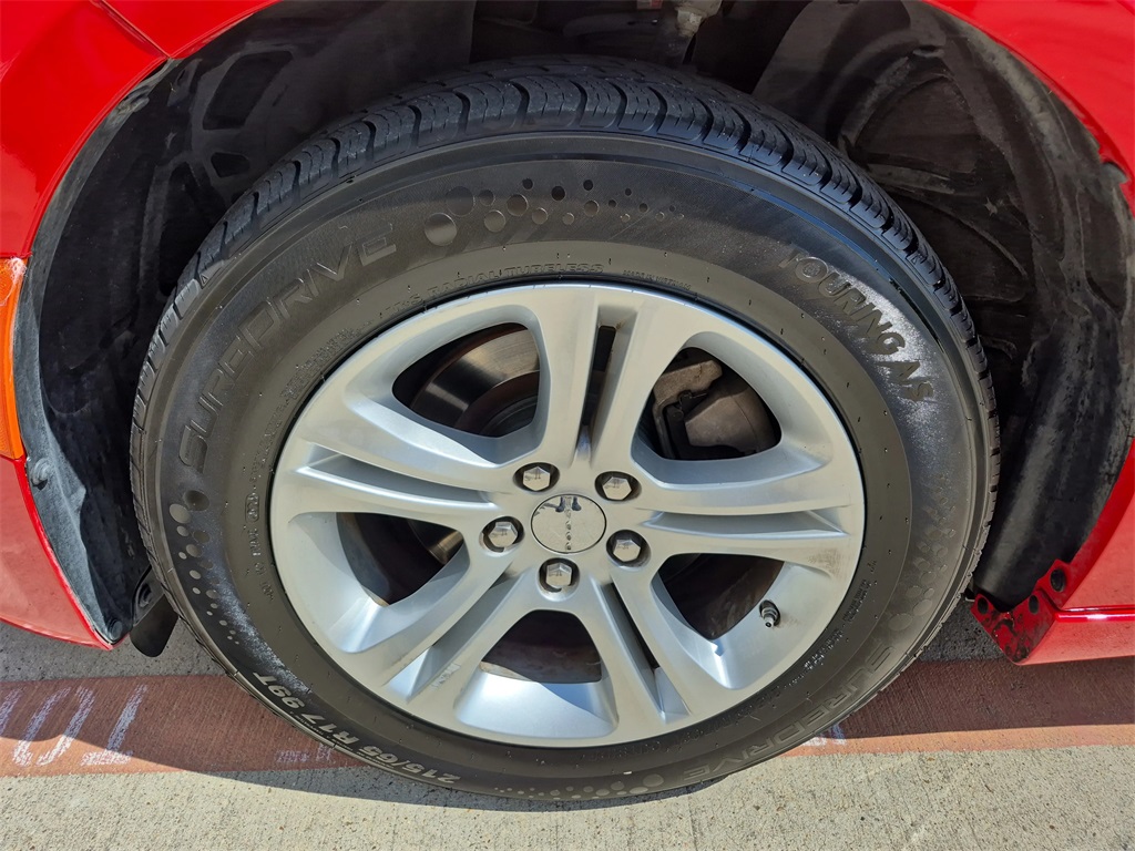 2022 Dodge Charger SXT Red at Texan Dodge Chrysler Jeep Ram