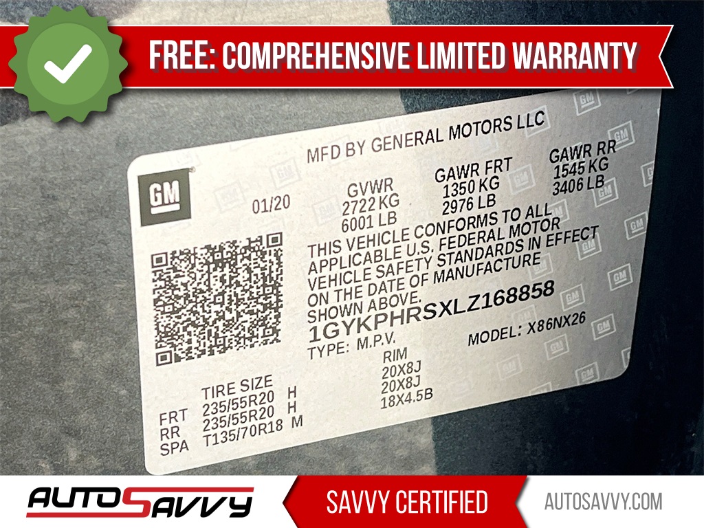 2020 Cadillac XT6 Sport Gray at Classic Chevrolet Galveston