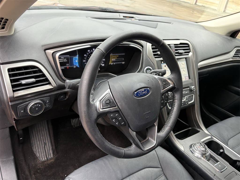 2017 Ford Fusion SE Red at Durrett Motor Company
