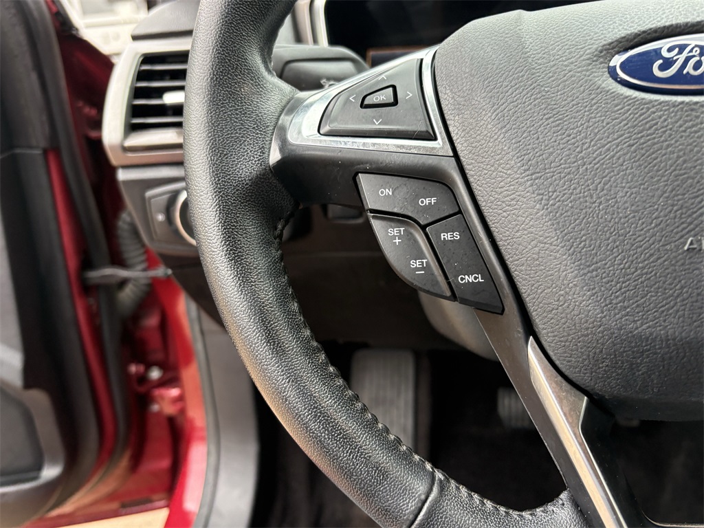 2017 Ford Fusion SE Red at Durrett Motor Company