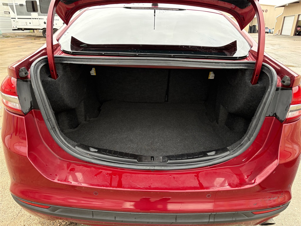 2017 Ford Fusion SE Red at Durrett Motor Company