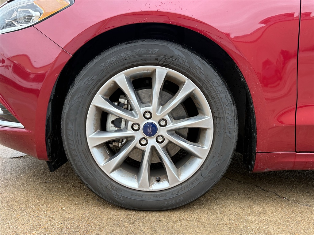 2017 Ford Fusion SE Red at Durrett Motor Company