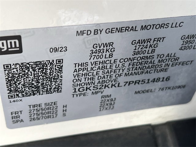 2023 GMC Yukon XL Denali Ultimate White at Bayway Chrysler Dodge Jeep Ram