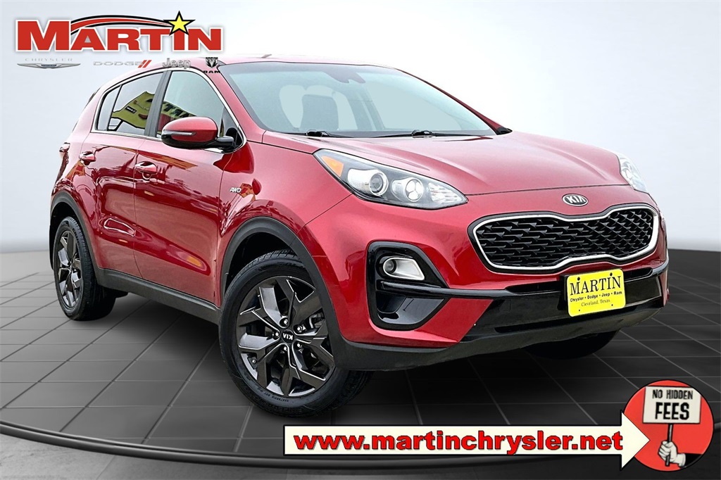 2022 Kia Sportage LX Red at Parkway Family Mazda