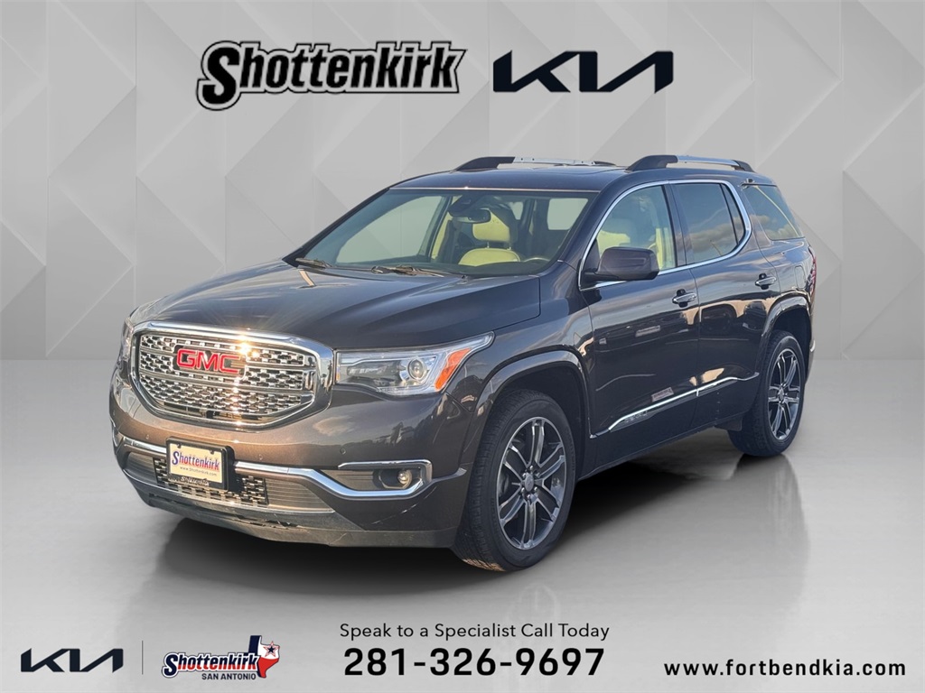 2019 GMC Acadia Denali Silver at DeMontrond Auto Country