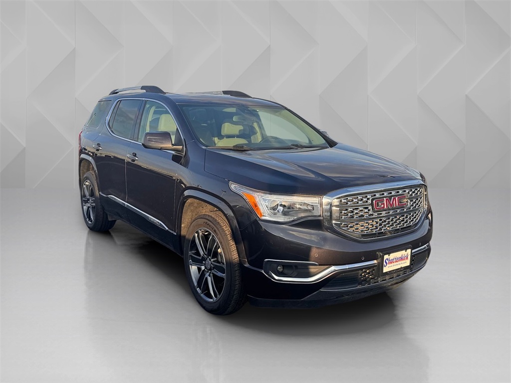 2019 GMC Acadia Denali Silver at DeMontrond Auto Country