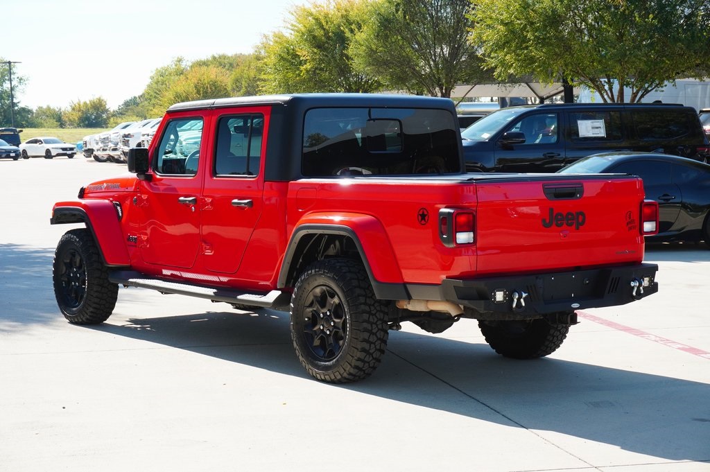Used Car 2023 Jeep Gladiator  Willys For Sale Under $40,000 In Weatherford, Texas