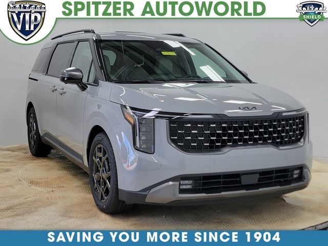 Ceramic Silver 2026 Kia Carnival SX Prestige FWD Minivan Front-Wheel Drive 8-Speed Automatic