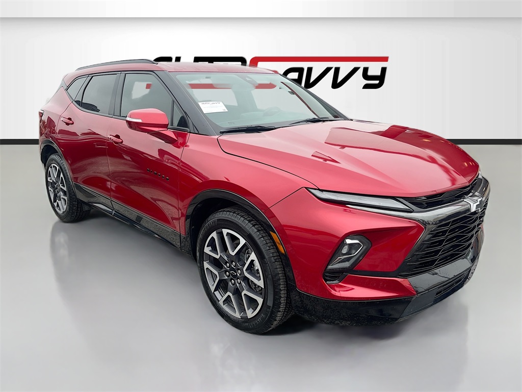 2024 Chevrolet Blazer RS Red at Classic Elite Chevrolet Sugar Land