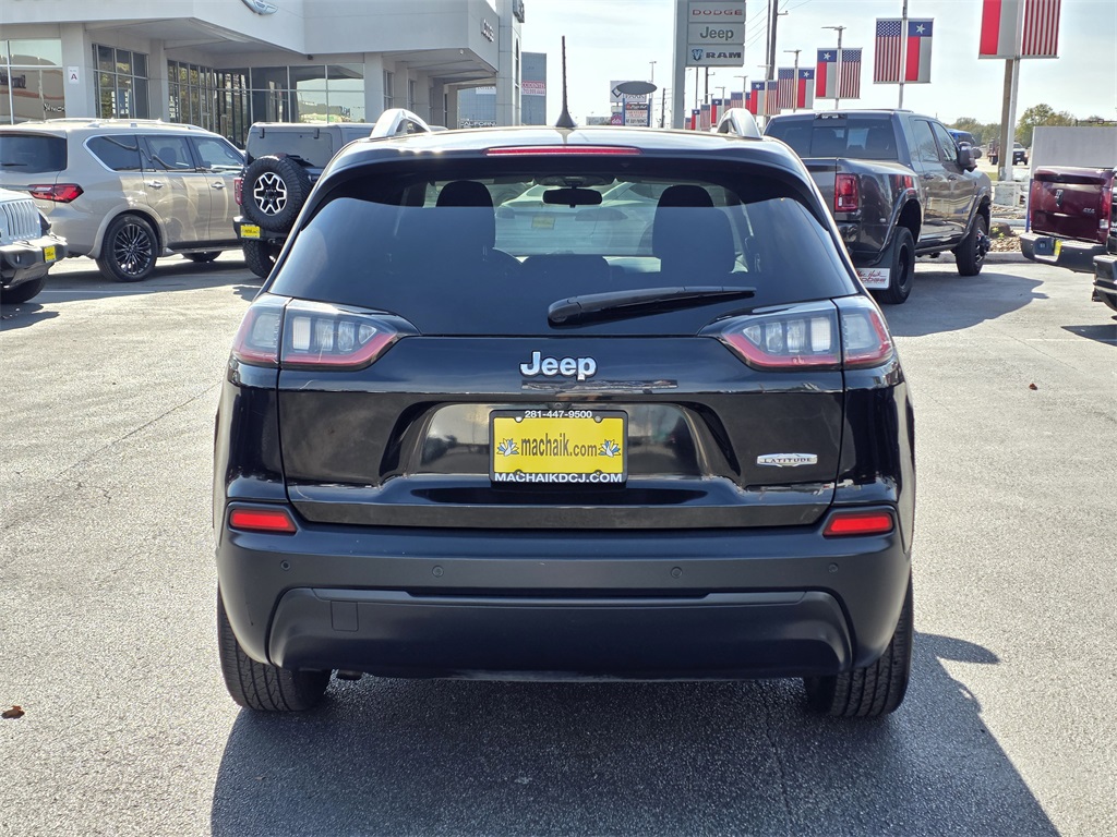2020 Jeep Cherokee Latitude Black at AutoSavvy Houston Southwest