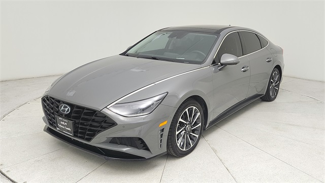 2020 Hyundai Sonata Limited Gray at Baytown Hyundai
