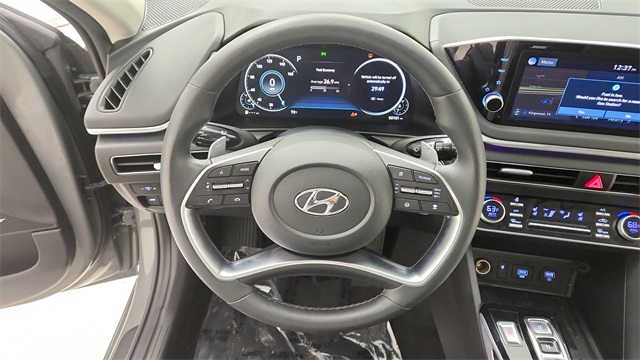 2020 Hyundai Sonata Limited Gray at Baytown Hyundai