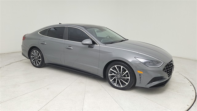 2020 Hyundai Sonata Limited Gray at Baytown Hyundai