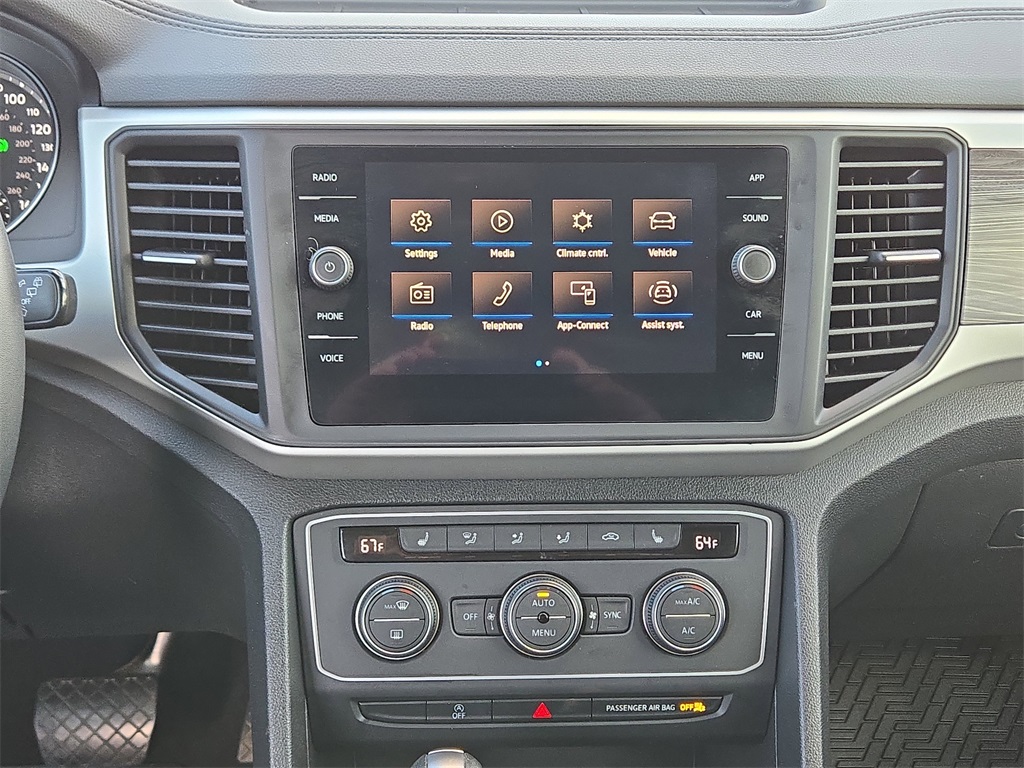 2021 Volkswagen Atlas Cross Sport 3.6L V6 SE w/Technology Silver at DeMontrond Auto Country