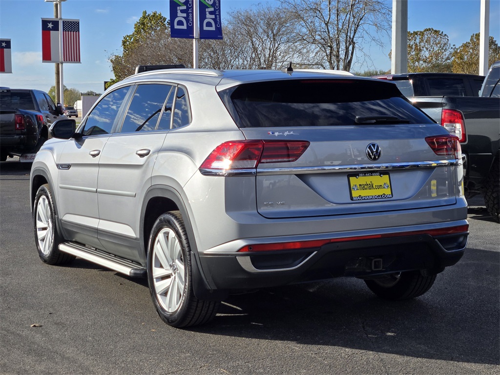 2021 Volkswagen Atlas Cross Sport 3.6L V6 SE w/Technology Silver at DeMontrond Auto Country
