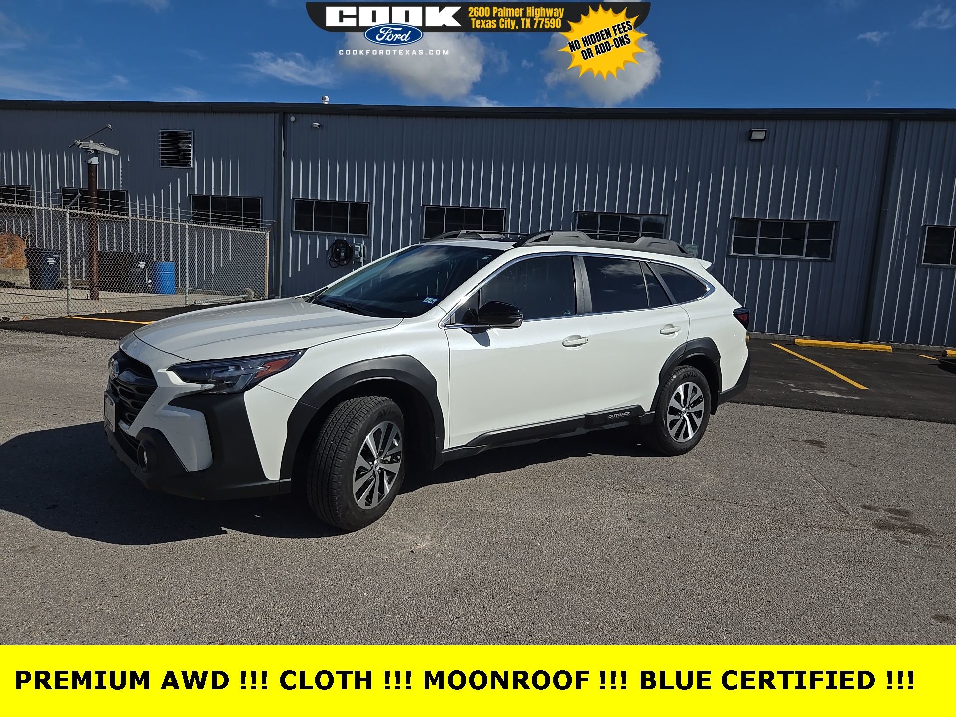 2024 Subaru Outback Premium White at Community Kia