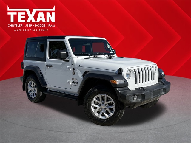 2023 Jeep Wrangler Sport S White at Emmons Autoplex