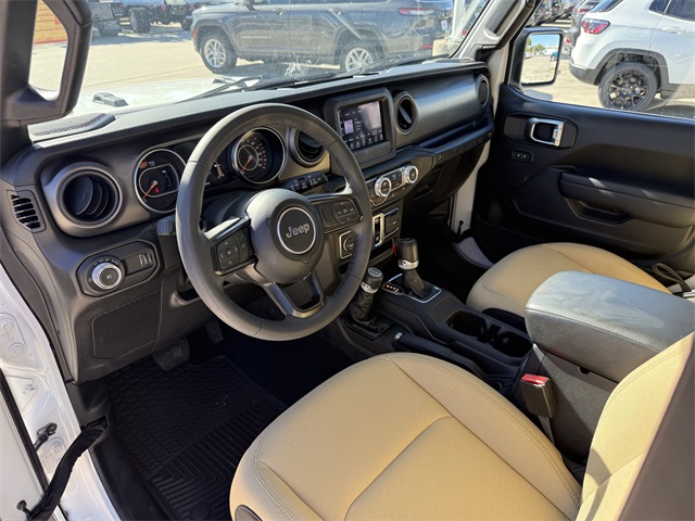 2023 Jeep Wrangler Sport S White at Emmons Autoplex