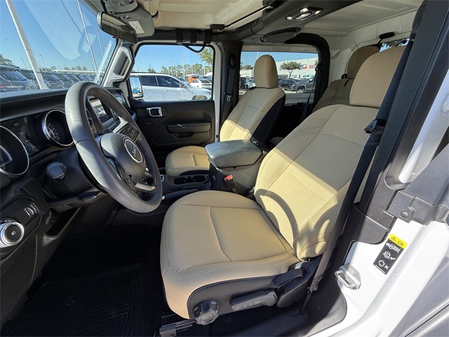 2023 Jeep Wrangler Sport S White at Emmons Autoplex
