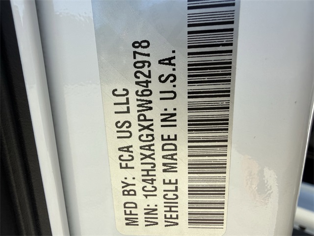 2023 Jeep Wrangler Sport S White at Emmons Autoplex