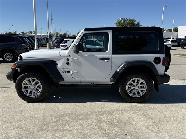 2023 Jeep Wrangler Sport S White at Emmons Autoplex