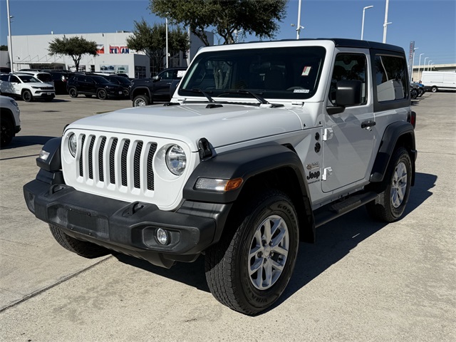 2023 Jeep Wrangler Sport S White at Emmons Autoplex