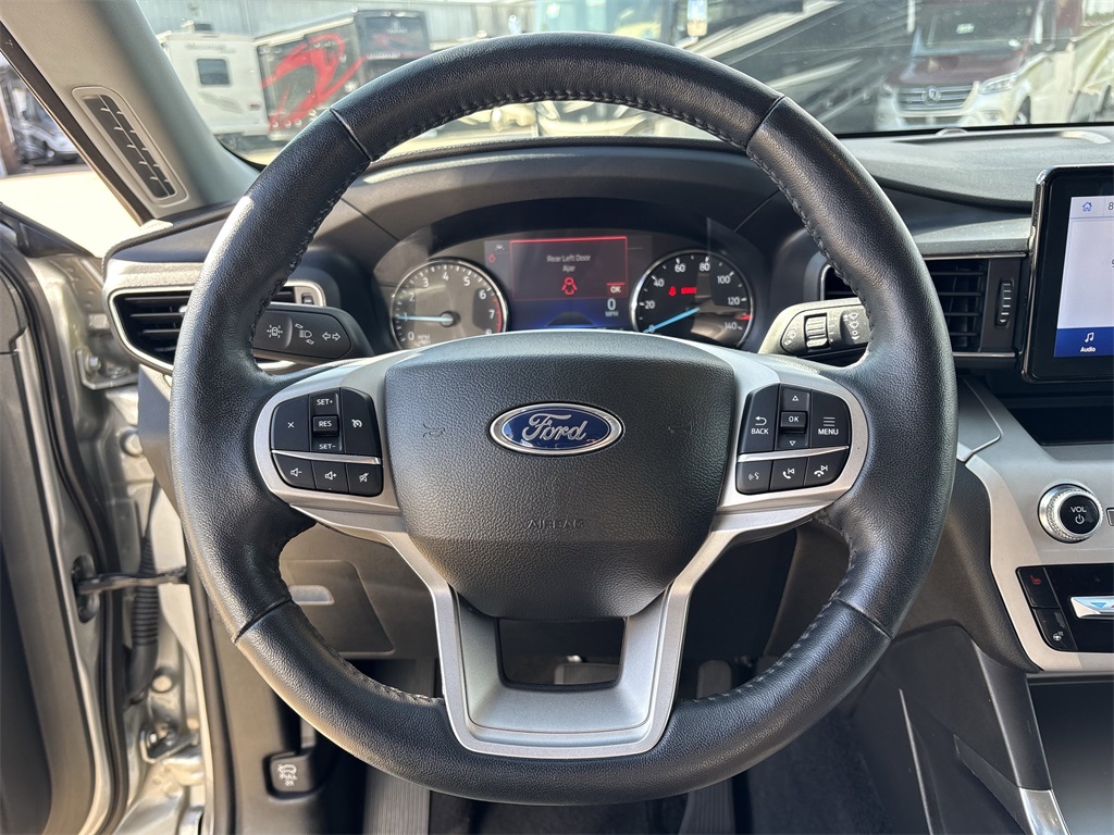 2023 Ford Explorer XLT Silver at DeMontrond Ford