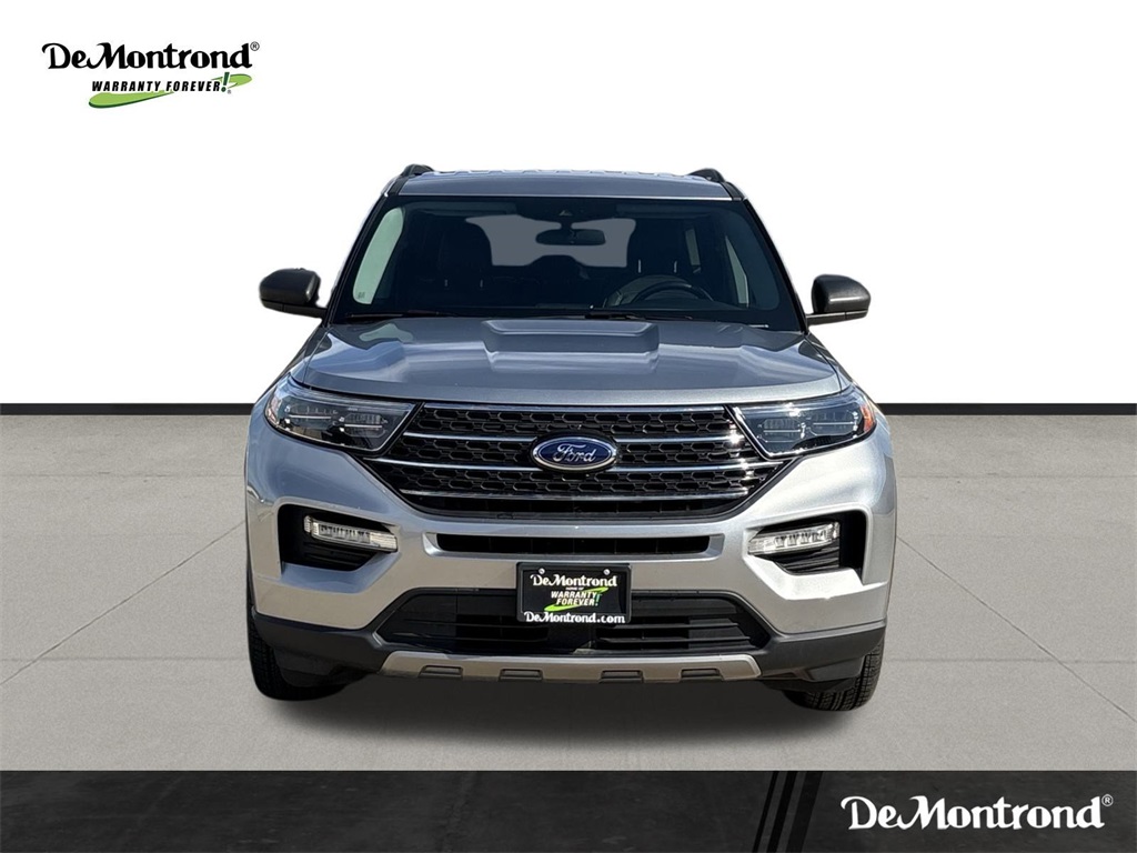 2023 Ford Explorer XLT Silver at DeMontrond Ford