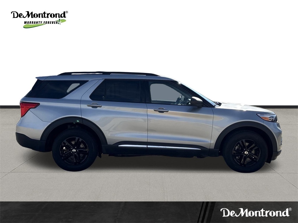 2023 Ford Explorer XLT Silver at DeMontrond Ford
