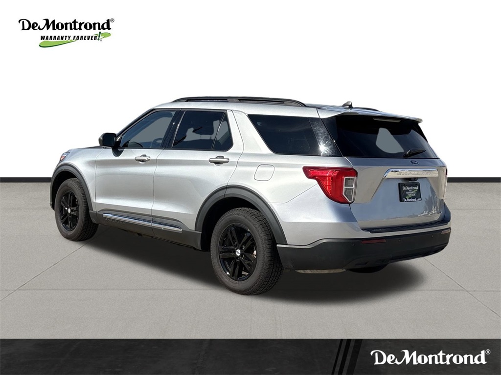 2023 Ford Explorer XLT Silver at DeMontrond Ford