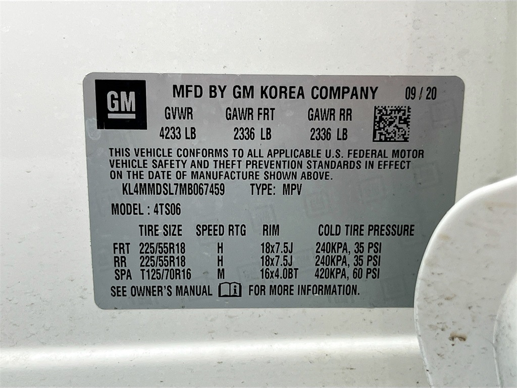 2021 Buick Encore GX Select Off-white at Don Davis Chevrolet GMC