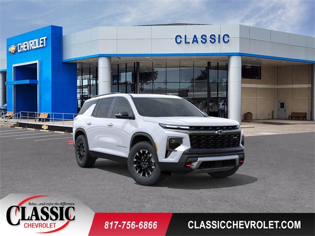 Polar White Tricoat 2026 Chevrolet Traverse Z71 AWD SUV / Crossover Four-Wheel Drive 8-Speed Automatic