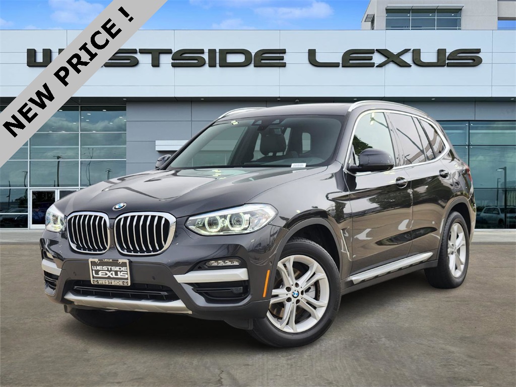 2021 BMW X3 sDrive30i Gray at DeMontrond Automotive Group