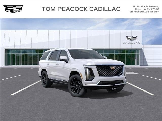 2025 Cadillac Escalade Premium Luxury White at Tom Peacock Cadillac